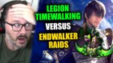 FFXIV Endwalker Raids VS Legion Timewalking | Blizzard's Pathetic Attempt (Cole Evyx Video Reaction)