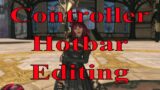 FFXIV How To Edit Your Moves Spells Emotes On The Hotbar PS4/5 Controller!