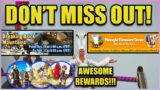 FFXIV Two Events You Don't Want To Miss! (Moogle Treasure Trove | FFXIV x Dragon Quest X
