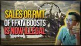 FFXIV's War on the Sales of Carries and RMT: TLDR of New Rules.