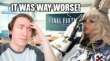 HOW BAD WAS IT?! Chad Thorsen Reacts to FFXIV History Lessons | Larryzaur