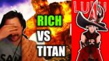 Rich W Campbell VS Titan Savage!| LuLu's FFXIV Streamer Highlights