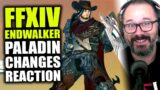 Rurikhan Reacts to FFXIV Endwalker Paladin Job Changes (MrHappy Video)