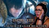 FFXIV Endwalker Launch Trailer REACTION