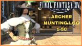 Archer Hunting Log Guide 1-50 Final Fantasy 14 Online
