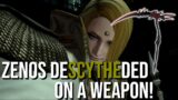 FFXIV: New hints that Zenos will have a Scythe + new Melee DPS hint?