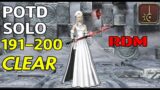 FFXIV Palace of the Dead Solo 191-200 CLEAR | RDM