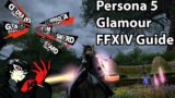 FFXIV: Persona 5 Joker Inspired Outfit Glamour Idea #1 | Ryuko FF14