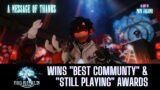 FFXIV Wins "Best Community" & "Still Playing" Awards: A Message of Thanks