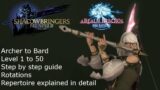 Final Fantasy 14 Archer to Bard guide: Level 1 – 50 in detail