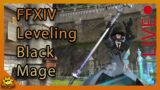 🔴 Final Fantasy XIV ShadowBringers Leveling our Black Mage and Gearing up for Endwalker