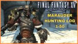 Marauder Hunting Log Guide 1-50 Final Fantasy 14 Online