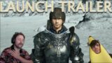 Rich Campbell REACTS to the FFXIV Endwalker Launch Trailer with Sfia