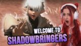 WELCOME TO SHADOWBRINGERS | Reaction | FFXIV Tesleen moment