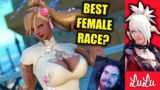 Asmongold On The Best Female Race FFXIV | EW Spoiler Free | LuLu's FFXIV Streamer Highlights