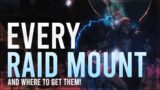 Every Savage Raid Mount in FFXIV ! | ARR – SHB | FFXIV Showcase