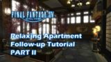 FFXIV Apartment Design Tutorial: Relaxing Apartment (Part 2)