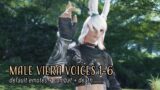 [FFXIV] Male Viera – Voices 1-6