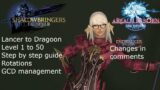Final Fantasy 14 Lancer to Dragoon guide:  Level 1 – 50 in detail
