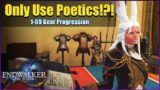 Gearing with Poetics! Gear Progression 1-89 FFXIV Endwalker