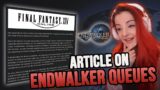 How Endwalker Queue System Works