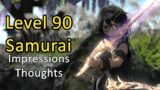 Level 90 Samurai | First Impressions And Thoughts – FFXIV Endwalker