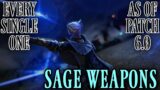 All Sage Weapons (FFXIV Patch 6.0)