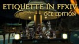 FFXIV Etiquette & Unwritten Rules: OCE Edition
