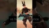 FFXIV How other races dance vs how viera dance #shorts