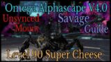 FFXIV: Omega Alphascape V4.0 Savage – Unsynced LvL 90 Mount Farm