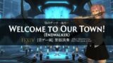 FFXIV 街のテーマ ～暁月～ ”Welcome to Our Town! (Endwalker)”【音ゲー風楽器演奏】(Bard Performance) Rhythm Game Style