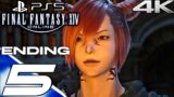 FINAL FANTASY XIV PS5 Gameplay Walkthrough Part 5 – True Ending (A Realm Reborn) 4K 60FPS