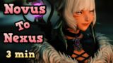 Final Fantasy 14 Black Mage (BLM) Novus to Nexus Relic Brilliant Light 3 Minutes Run Farm FFXIV