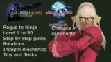 Final Fantasy 14 Rogue to Ninja guide: Level 1 – 50 in detail