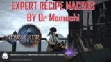 Final Fantasy XIV – Expert Recipe Macros by Teamcraft Dr Momochi (Patch 6.05)
