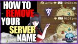 How To Hide Your Server Name in Final Fantasy 14 (FFXIV)
