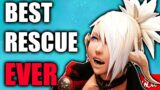 The Best Rescue You'll Ever See! | LuLu's FFXIV Streamer Highlights