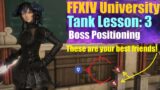 Boss Positioning and Stutter Stepping as a Tank in FFXIV (FFXIV University)