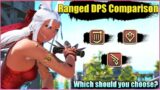 FFXIV Range Comparison Guide Endwalker | Bard, Machinist and Dancer