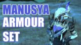 [FFXIV] Which Manusya Armour Set Is Your Favourite? | Final Fantasy XIV: Endwalker | Armour Showcase