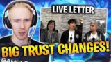 New Trust Changes Incoming! – TRIALS TO BE DOABLE WITH TRUST?! – FFXIV Endwalker Live Letter News