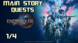 ALL MAIN STORY QUESTS | Final Fantasy XIV: ENDWALKER | Full Game Walkthrough | No Commentary