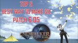 Final Fantasy XIV – Top 5 Best Way to make Gil Patch 6.05