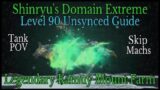Shinryu's Domain Extreme (Level 90 Unsynced) Legendary Kamuy/Wolf Mount Farm FFXIV