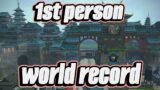 kugane jumping puzzle 1st person world record | FFXIV