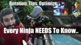 FFXIV – FULL 6.1 Ninja Guide  – New Rotation, Optimization & Tips. BIG DPS.