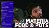 How Important Are Food, Materia & Pots in FFXIV Raiding?