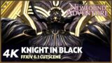 Knight in Black Cutscene (4K60FPS) FFXIV 6.1 Somewhere in The World