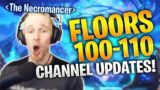 PALACE OF THE DEAD (Floors 100-110) – CHANNEL UPDATES! – FFXIV Cobrak Road to Necromancer