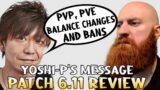Xeno Reviews Patch 6.11 Balance Changes and Yoshi-P's Message About PvP Taunting Behavior FFXIV